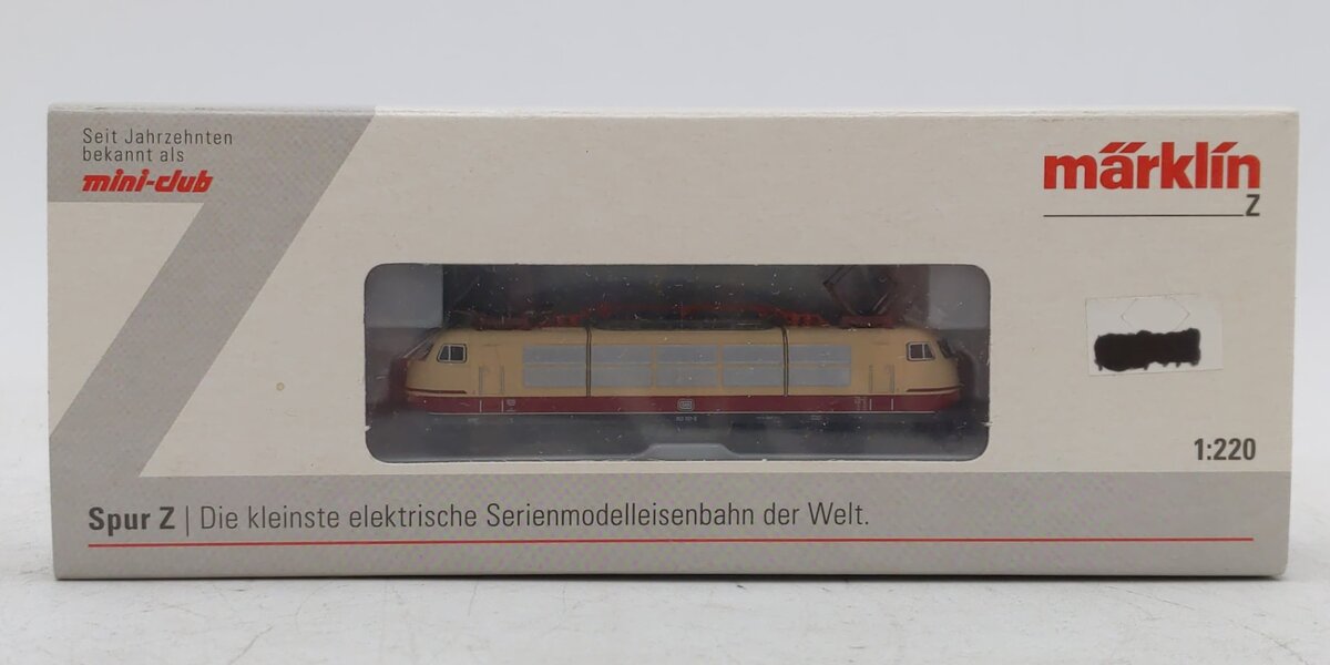 Marklin 88544 Z German Federal Railroad DB Class 103.1 Electric Locomotive