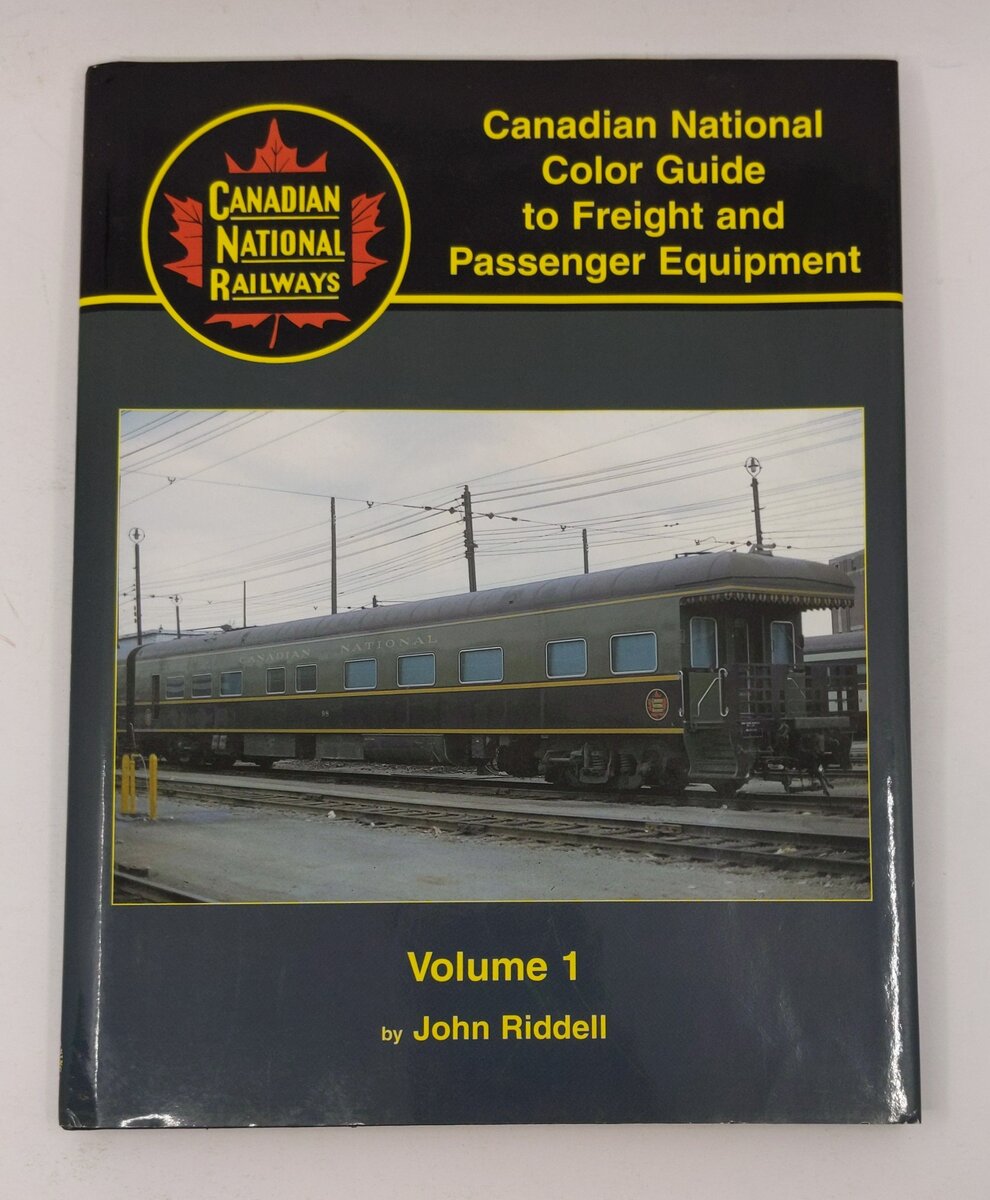 Canadian National Color Guide to Freight and Passenger Equipment Vol 1 Hardcover VG