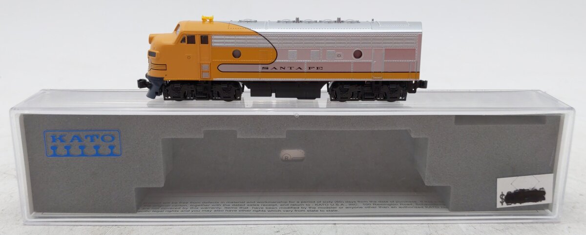 Kato 176-2140-LS N Sante Fe EMD F7A Diesel Locomotive with ESU LokSound DCC