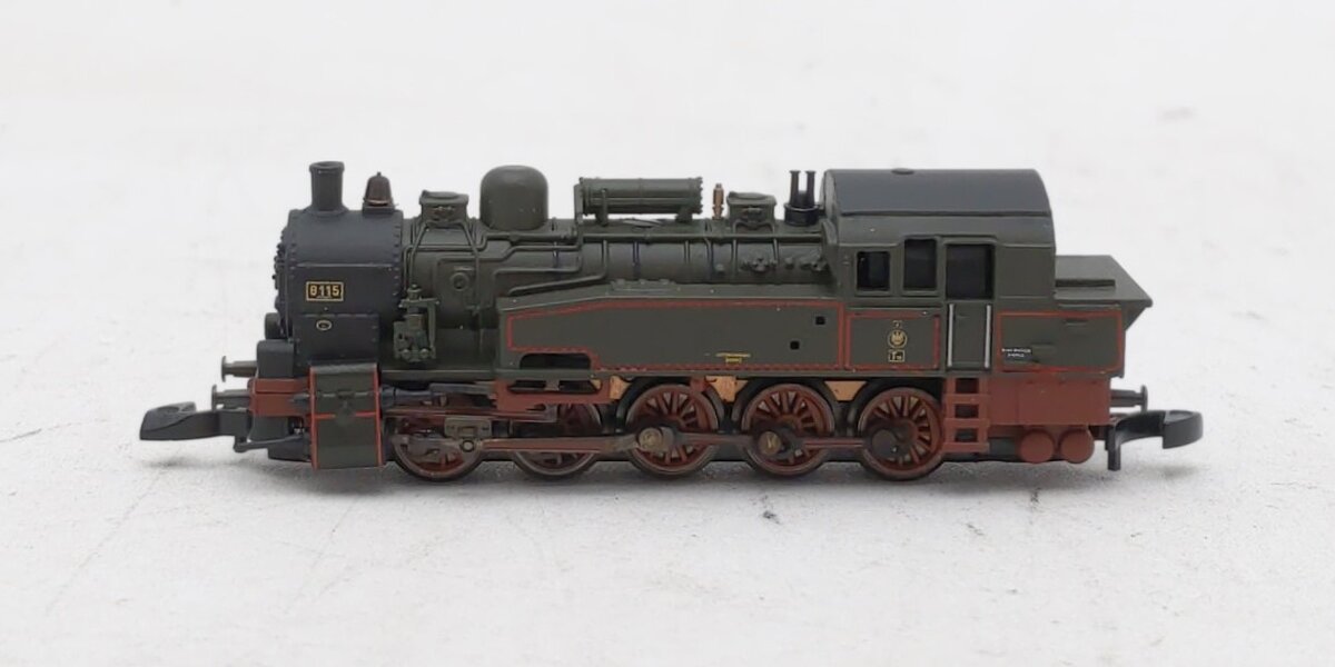 Marklin 88941 Z Scale KPEV Class T 16.1 Tank Steam Locomotive – Trainz