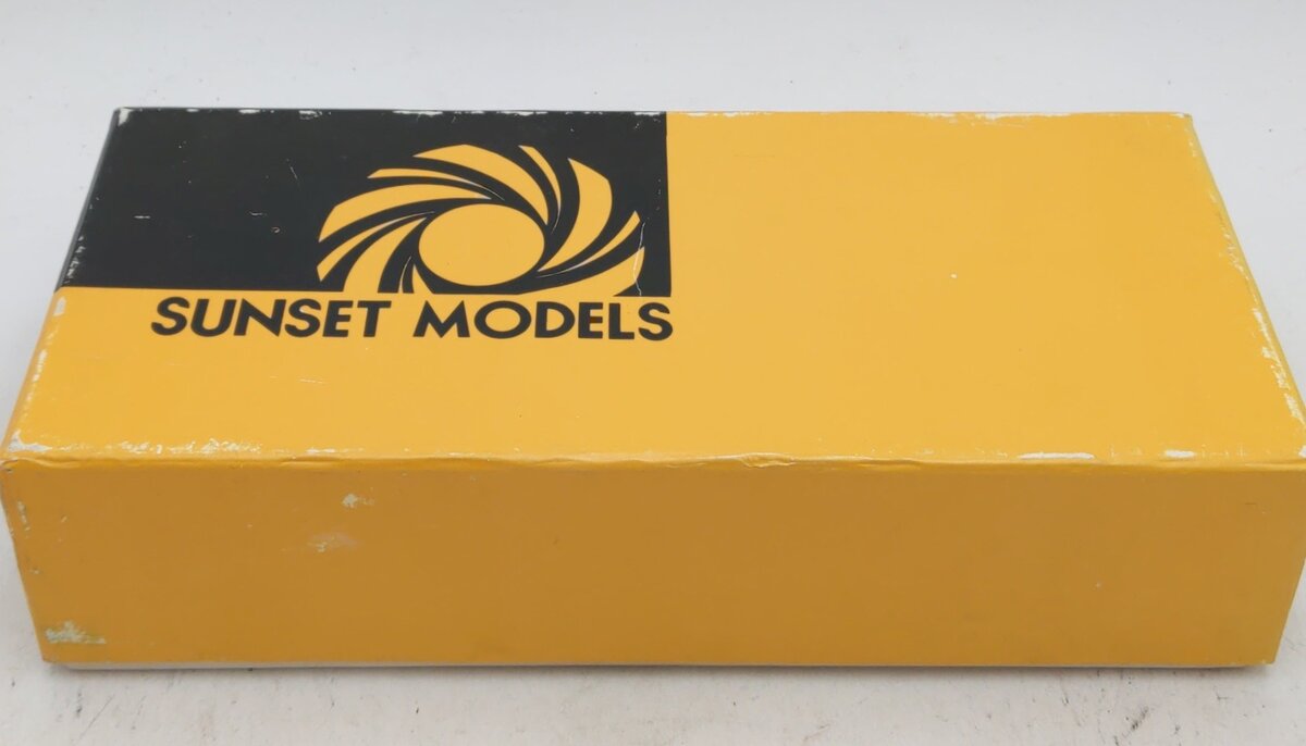 Sunset Models HO BRASS EMD GP9 1500-HP Road Switcher Locomotive -BOX ONLY VG/Box