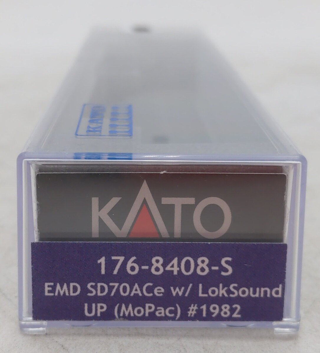 Kato 176-8408-S N UP MoPac Heritage EMD SD70ACe Diesel Loco w/DCC Sound #1982