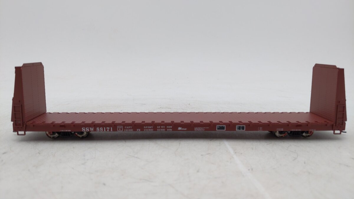 Atlas 20000385 HO Scale SSW Bulkhead Flatcar #88171