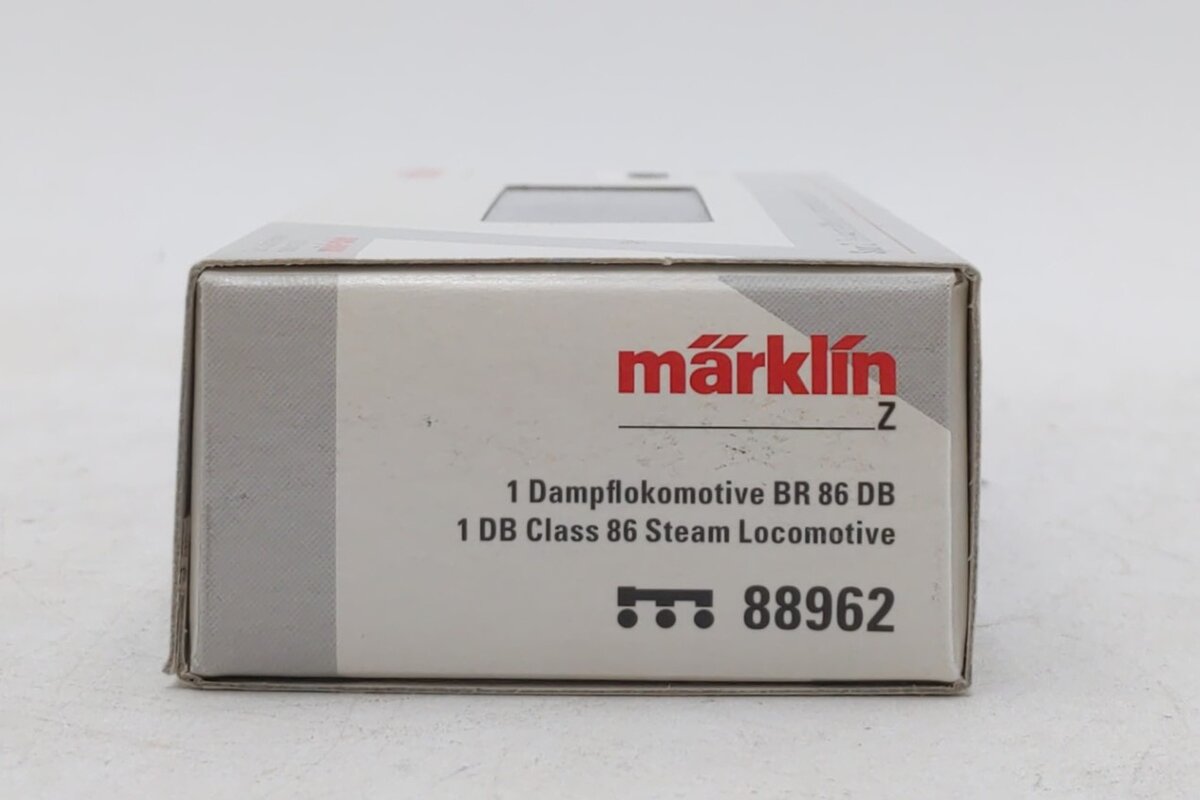 Marklin 88962 Z German Federal Railroad DB Class 86 Steam Locomotive