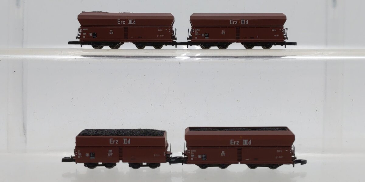 Marklin 86307 Z DB Type OOtz 43 & OOtz 50 Hopper Car (Set of 4)