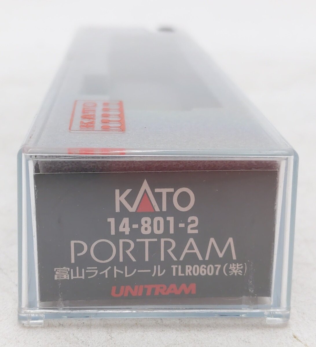 Kato 14-801-2 N Scale Portram TLR0607 Lighted Tram