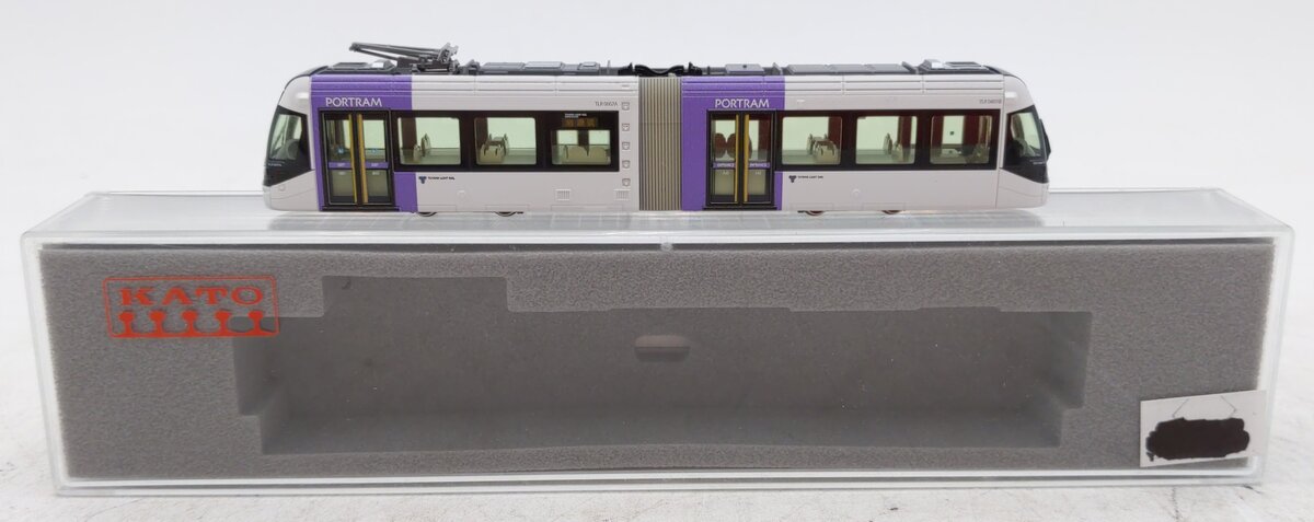 Kato 14-801-2 N Scale Portram TLR0607 Lighted Tram