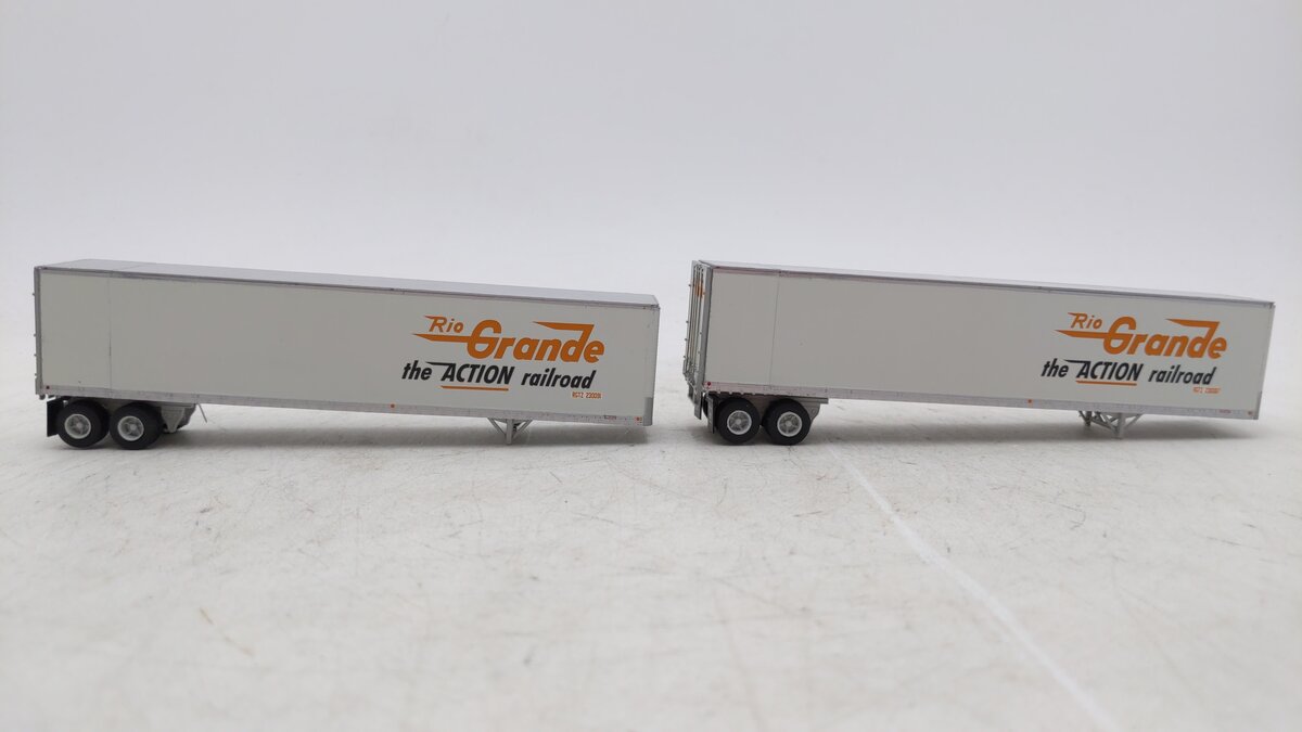 Athearn 73372 D&RGW 45' Fruehauf Z-Van Trailer #2 (2)