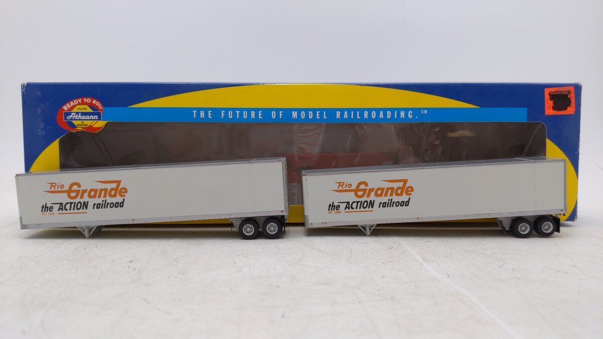 Athearn 73372 D&RGW 45' Fruehauf Z-Van Trailer #2 (2)