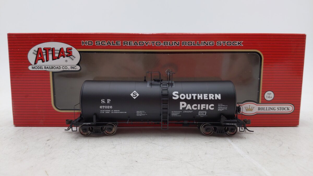 Atlas 20003192 HO Southern Pacific 17,600 Gallon Corn Syrup Tank Car #67026