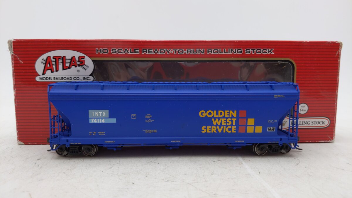 Atlas 20002849 HO Golden West Service ACF 4650 Centerflow Hopper #74114