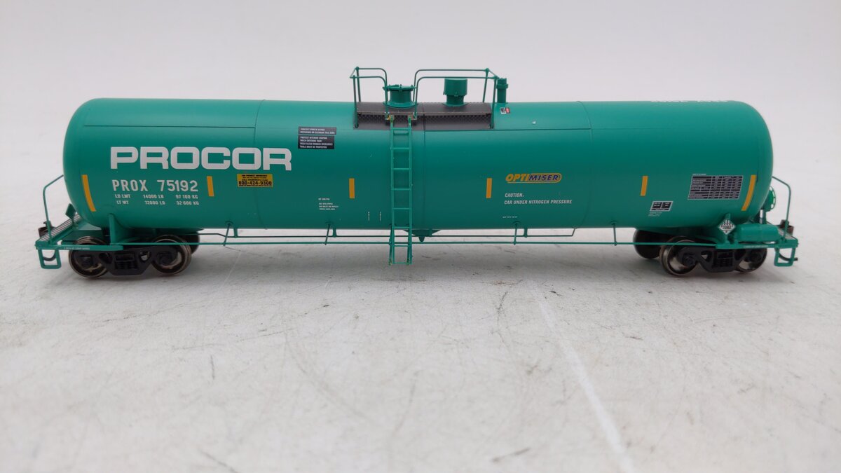 Athearn 97617 HO Scale Procor 30,000 Gallon Ethanol Tank Car #75192