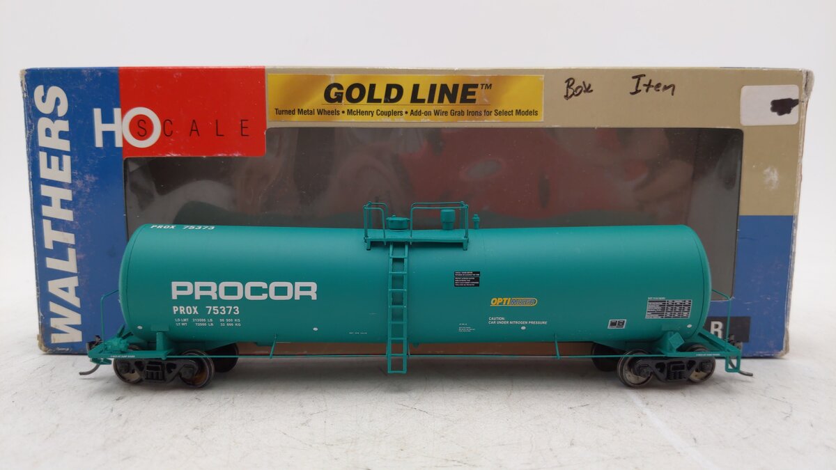 Walthers 932-7269 HO Scale UTLX 23,000 Gallon Funnel Flow Tank Car #75373