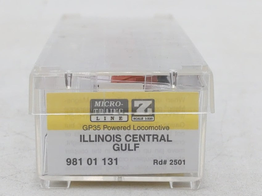 Micro-Trains 98101131 Z ICG GP35 Powered Diesel Locomotive #2501