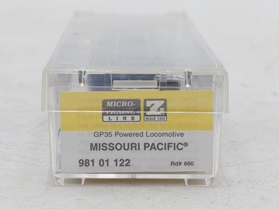 Micro-Trains 98101122 Z Missouri Pacific GP35 Powered Diesel Locomotive #660