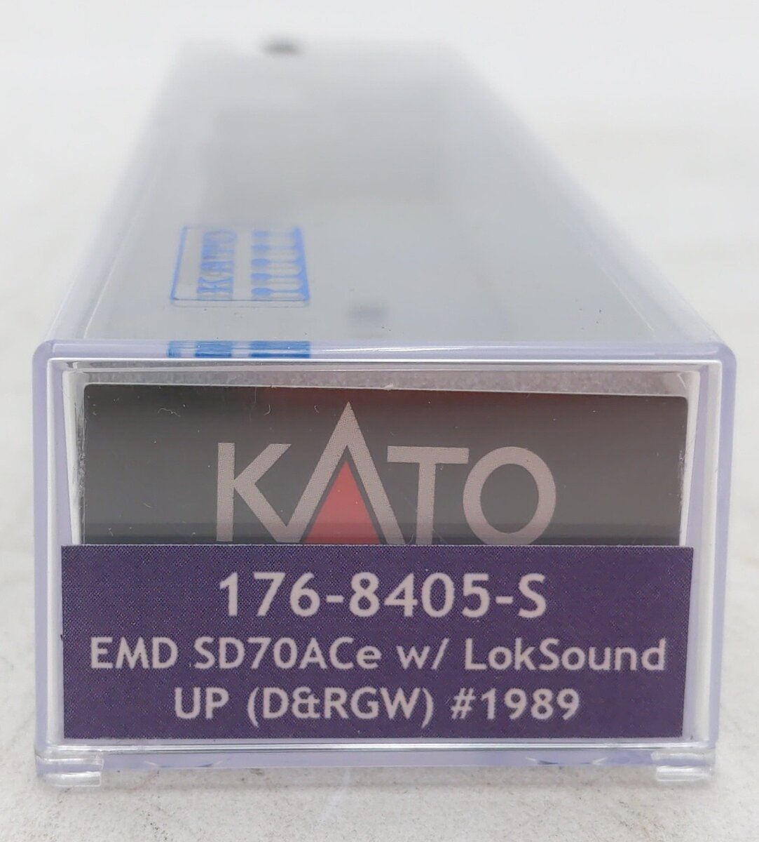 Kato 176-8405-S N D&RGW Heritage SD70ACe Diesel Locomotive Sound/DCC #1989