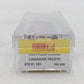Micro-Trains 97001181 Z Canadian Pacific SD40-2 Powered Diesel Locomotive #5582