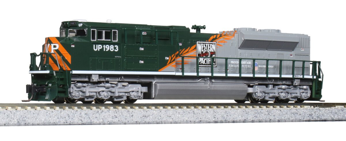 Kato 176-8410-1 N WP SD70ACE Diesel Locomotive #1983 with DCC