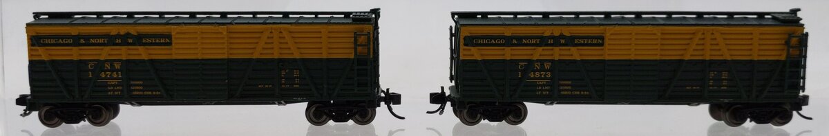 Broadway Limited 8482 N CNW 40' Wood Stock Car, No Sound (Set of 2)
