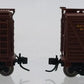 Broadway Limited 8487 N Acme Glue Factory 40' Wood Stock Car (Set of 2)