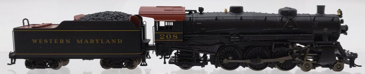 Broadway Limited 6953 N Scale WM Light 4-6-2 Steam Locomotive Sound/DC/DCC #208