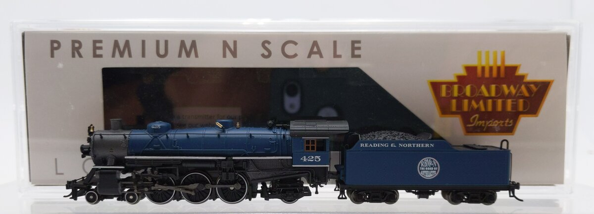 Broadway Limited 8009 N RBMN Light Pacific 4-6-2 Steam Locomotive Sound/DCC #425