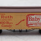 Micro-Trains 05800221 N Baby Ruth 36' Wood Sheathed Reefer #4537