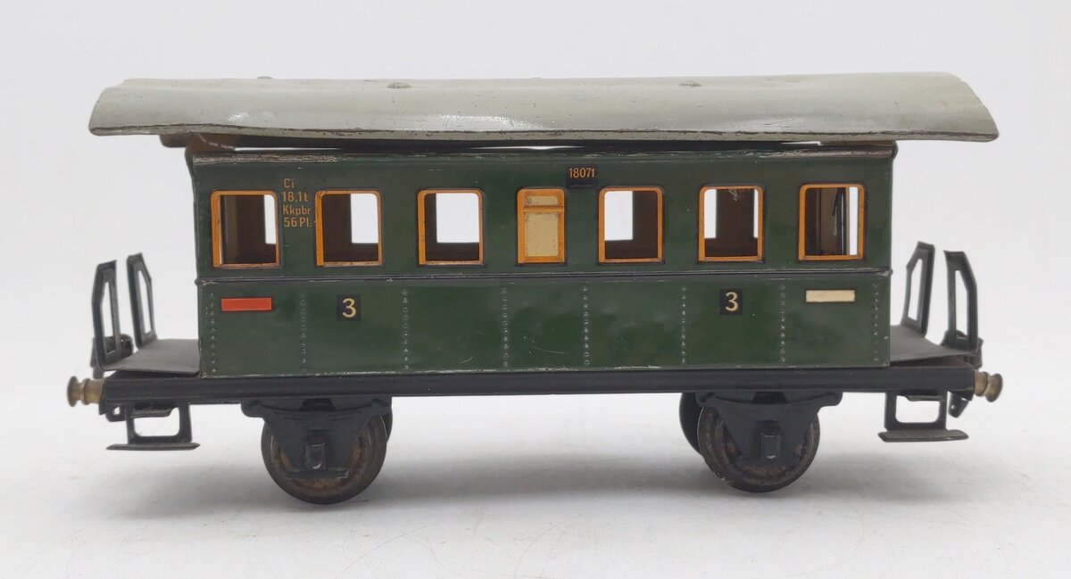 Marklin 18071 1 Gauge 3rd Class Passenger Car