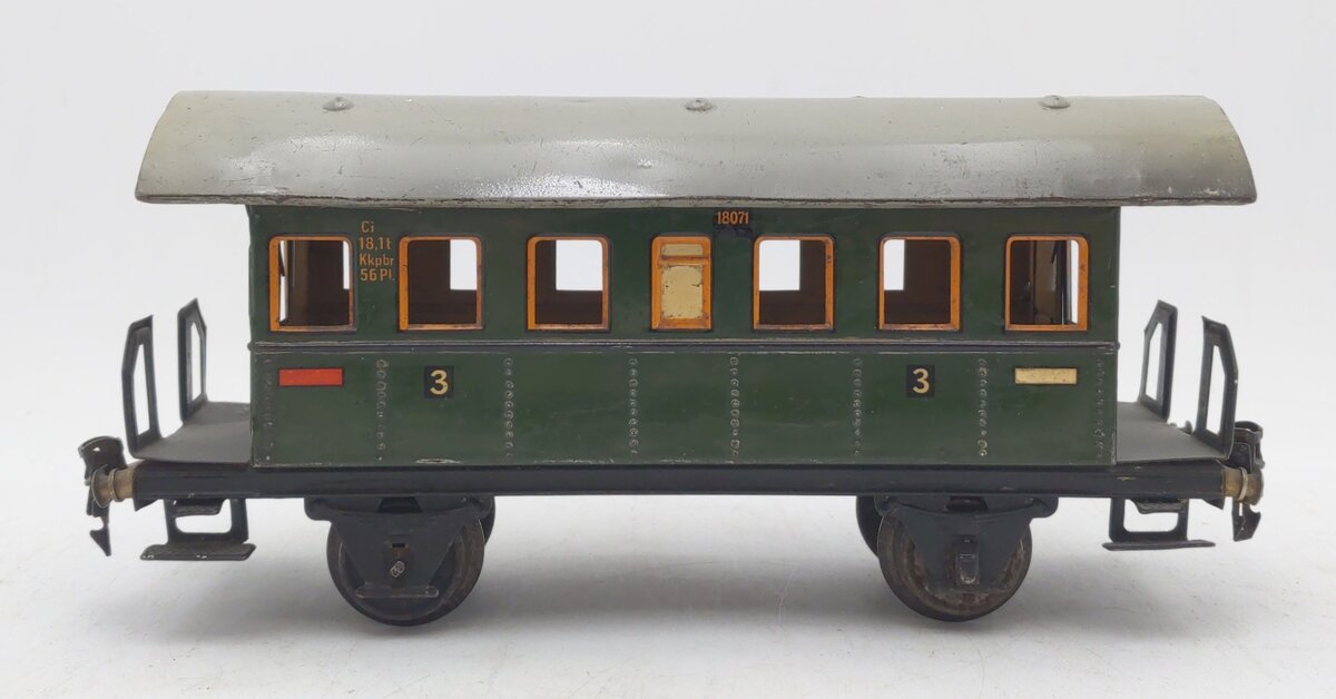 Marklin 18071 1 Gauge 3rd Class Passenger Car