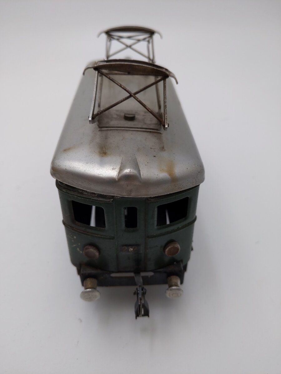 Buco 212 Vintage O Bucherer 0-4-0 Wind-Up Electric Locomotive #212 VG