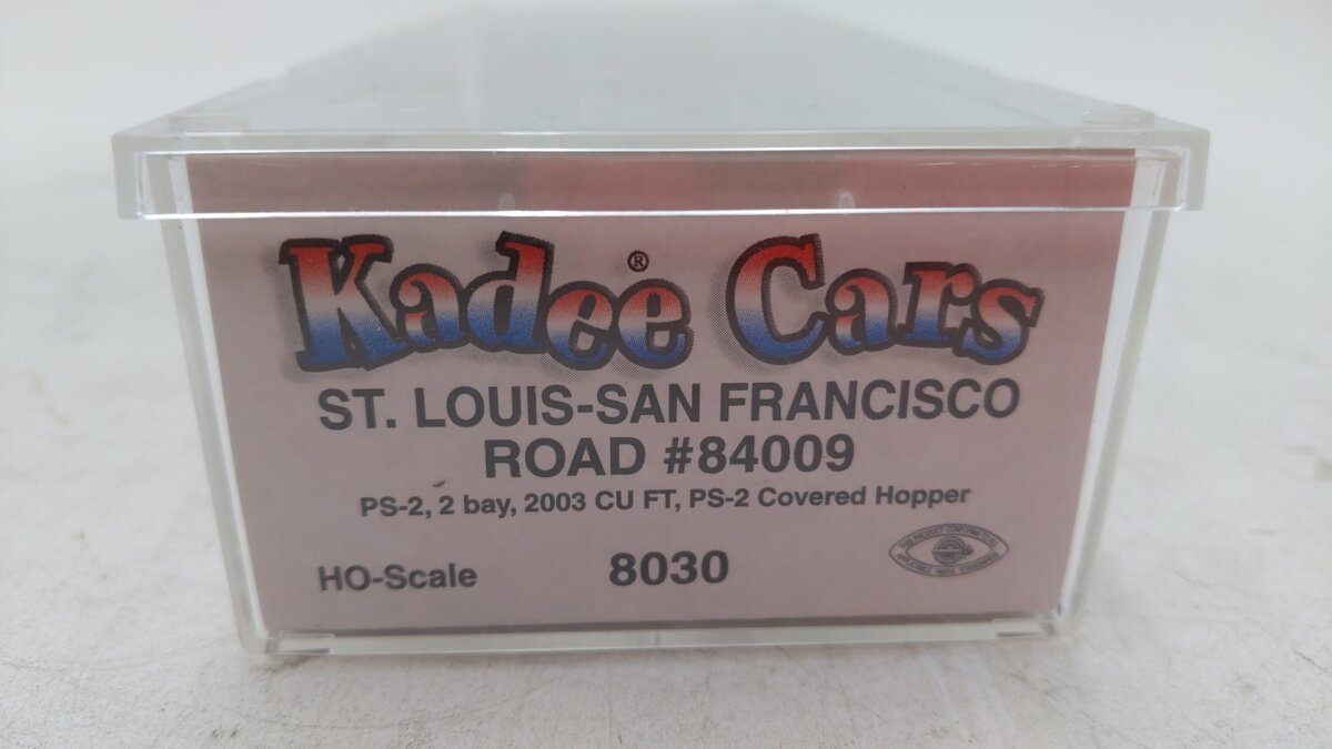 Kadee 8030 HO Frisco PS-2 2-Bay Covered Hopper #84009