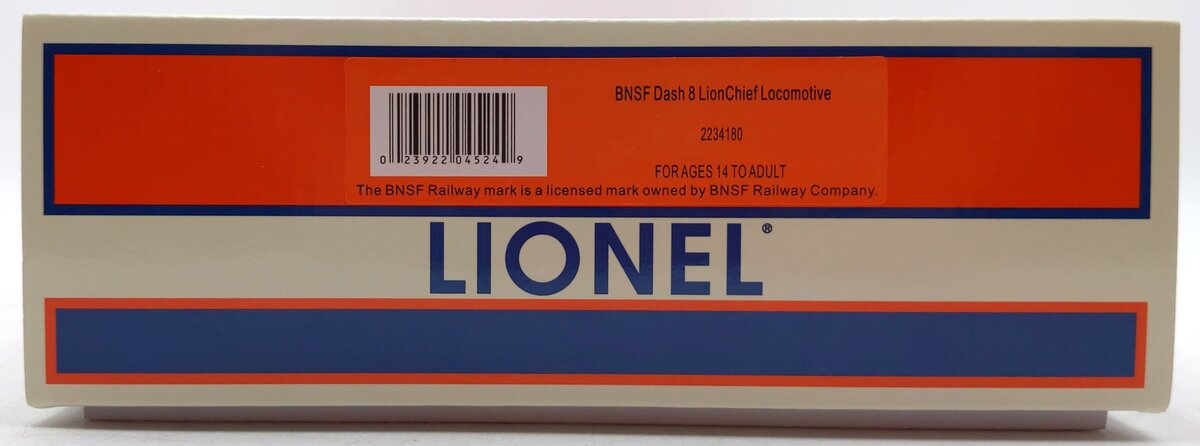 Lionel 2234180 O BNSF Dash 8 LionChief Diesel Locomotive #882