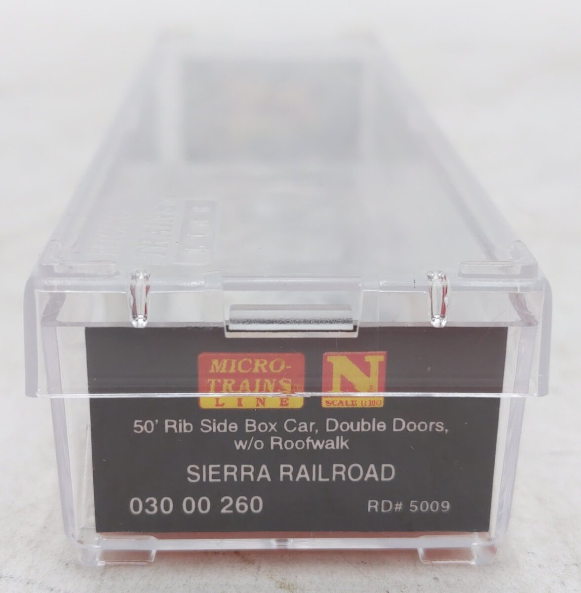 Micro-Trains 03000260 N Sierra Railroad/SERA 50' Rib Side Boxcar #5009
