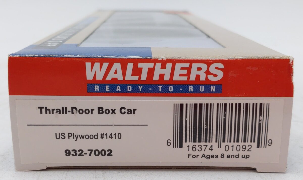 Walthers 932-7002 HO Scale US Plywood Thrall Door Boxcar #1410 LN/Box