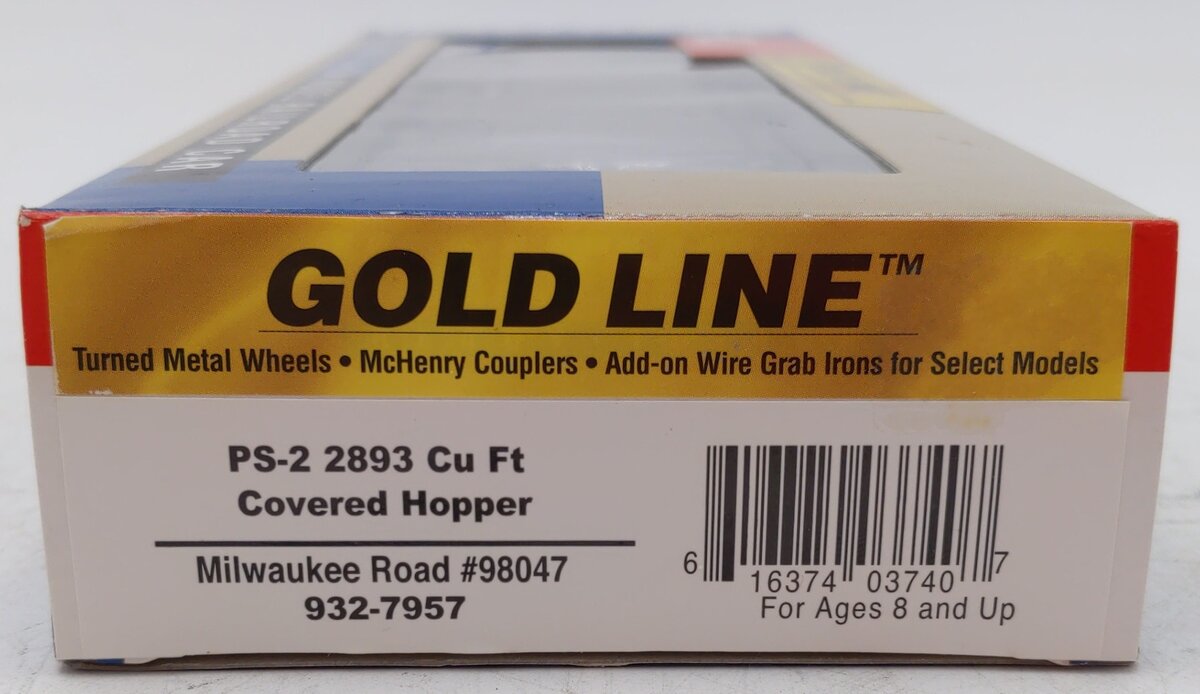 Walthers 932-7957 HO Milwaukee Rd PS-2 2893 Cu Ft Covered Hopper #98047