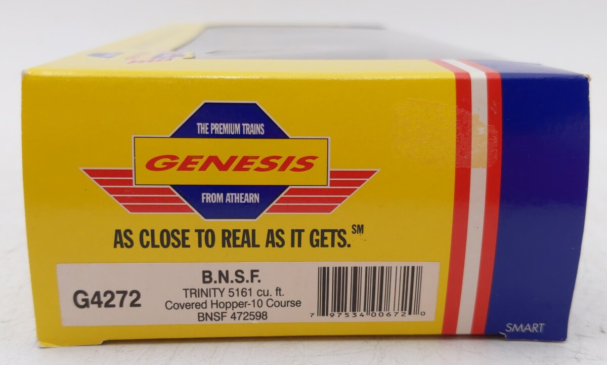 Athearn G4272 HO Burlington Northern Covered Hopper #472598 LN/Box