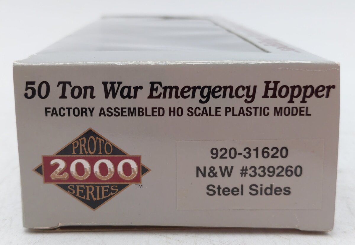 Proto 2000 920-31620 HO N&W 50 Ton War Emergency Hopper #339260 LN/Box