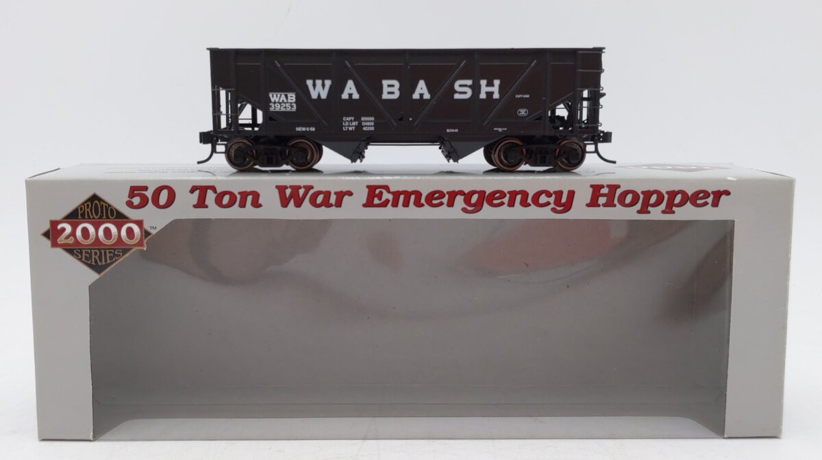 Proto 2000 920-31626 HO Wabash 50 Ton Emergency Hopper #39253 LN/Box