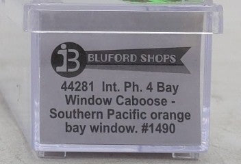 Bluford Shops 44281 N SP Phase 4 International Car Bay Window Caboose #1490