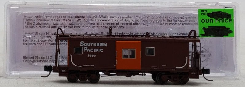 Bluford Shops 44281 N SP Phase 4 International Car Bay Window Caboose #1490