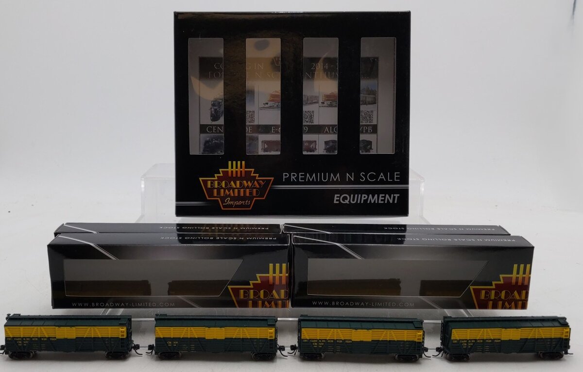 Broadway Limited 3371 N CNW PRR K7 Stock Car No Sound (Pack of 4)