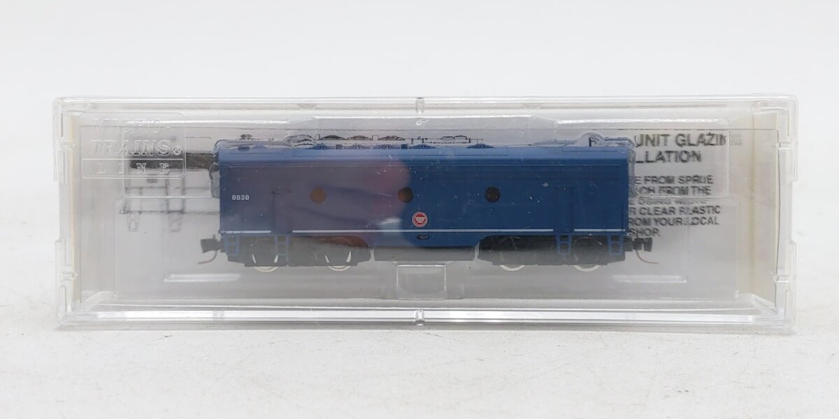 Micro-Trains 98002260 Z MP F7 Powered B-Unit Diesel Locomotive #883B