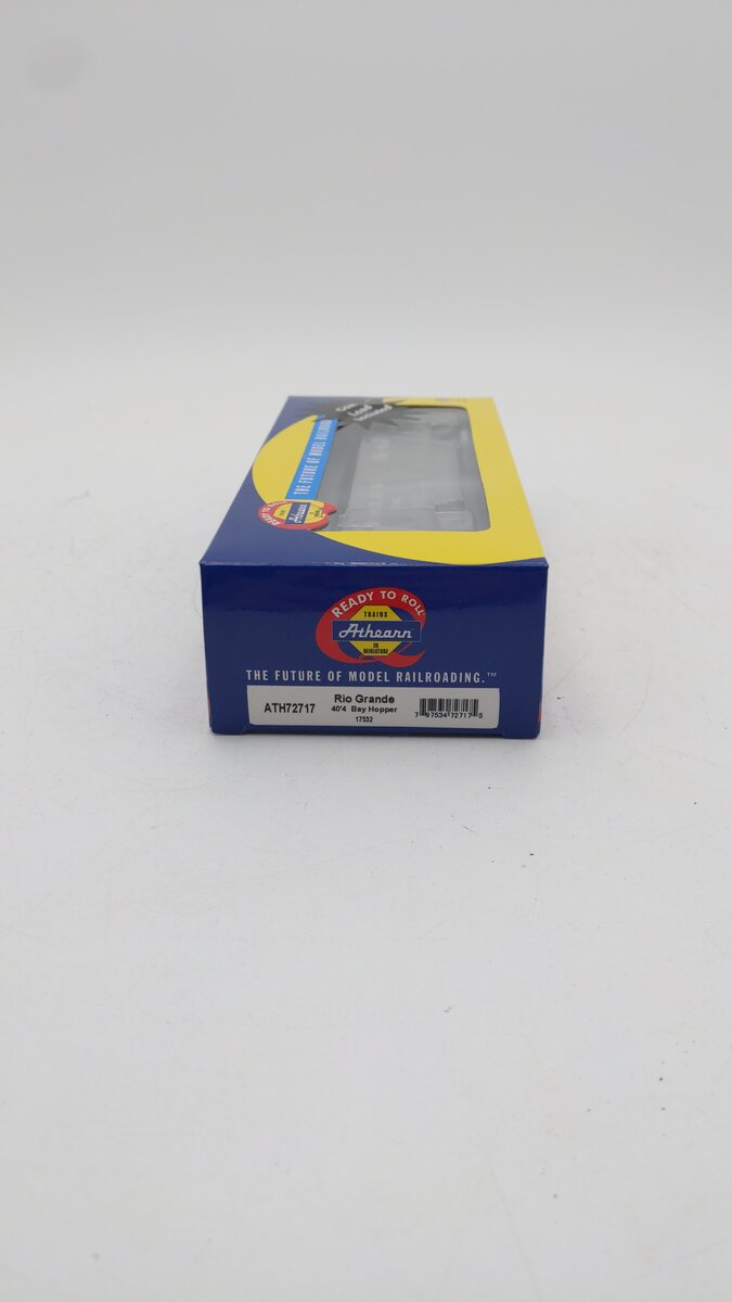 Athearn 72717 HO Scale D&RGW RTR 40' 4-Bay Offset Hopper #17532