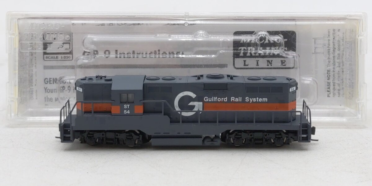 Micro-Trains 98201082 Guilford EMD GP9 Diesel Locomotive #54