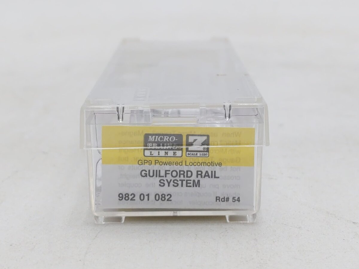 Micro-Trains 98201082 Guilford EMD GP9 Diesel Locomotive #54