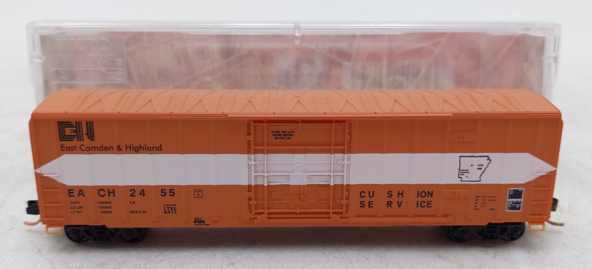 Micro-Trains 02700410 N E. Camden & Highland 50' Plug Door Rib Side Boxcar #2455 LN/Box