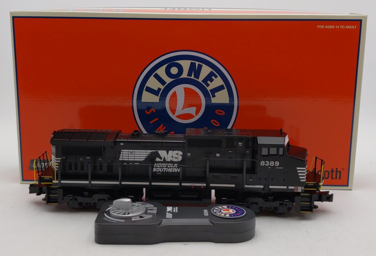 Lionel 2234190 O Norfolk Southern Lionchief Dash 8 Diesel Locomotive #8389