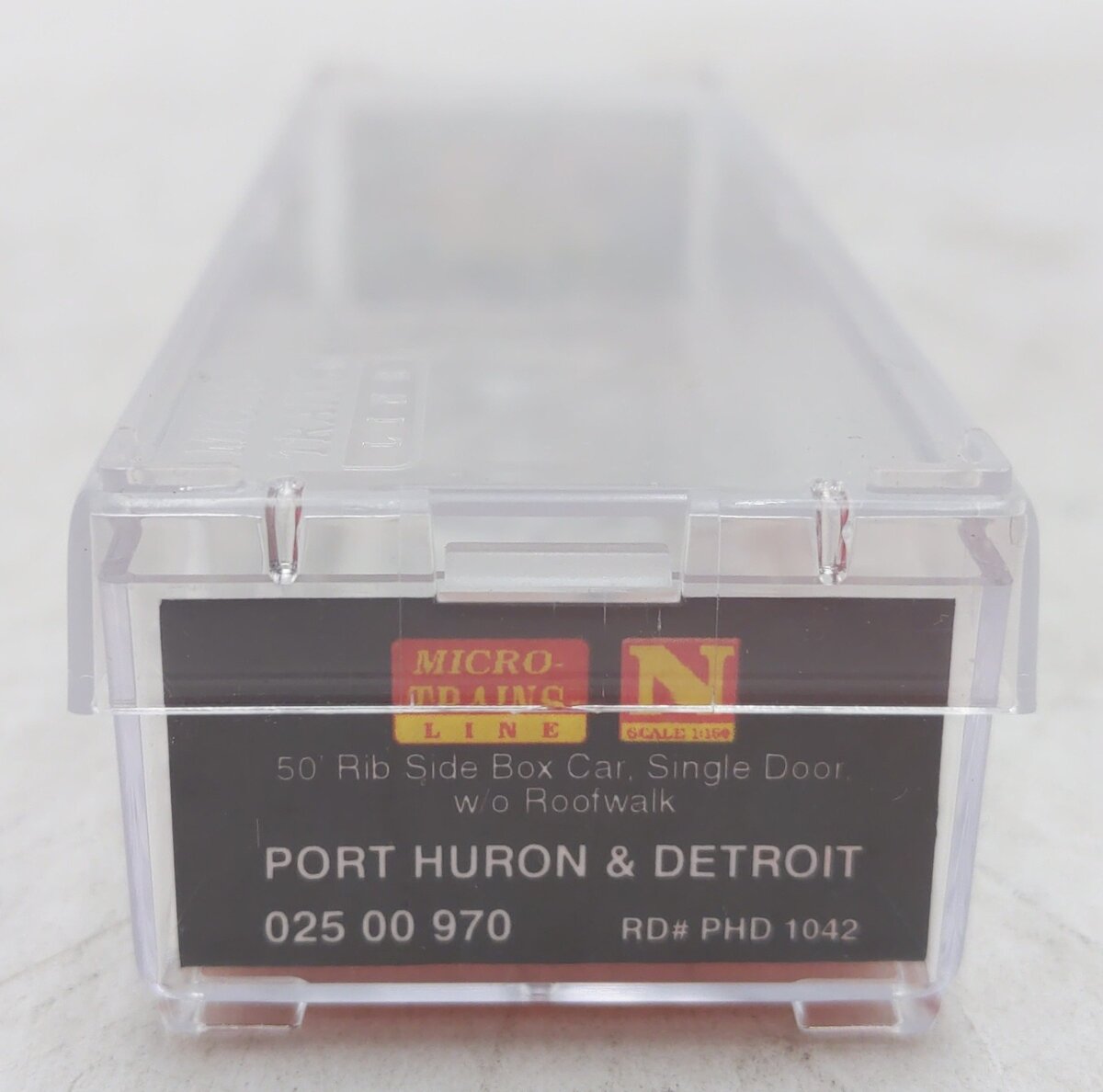 Micro Trains 02500970 N Port Huron and Detroit 50' SD Rib Side Boxcar #1042