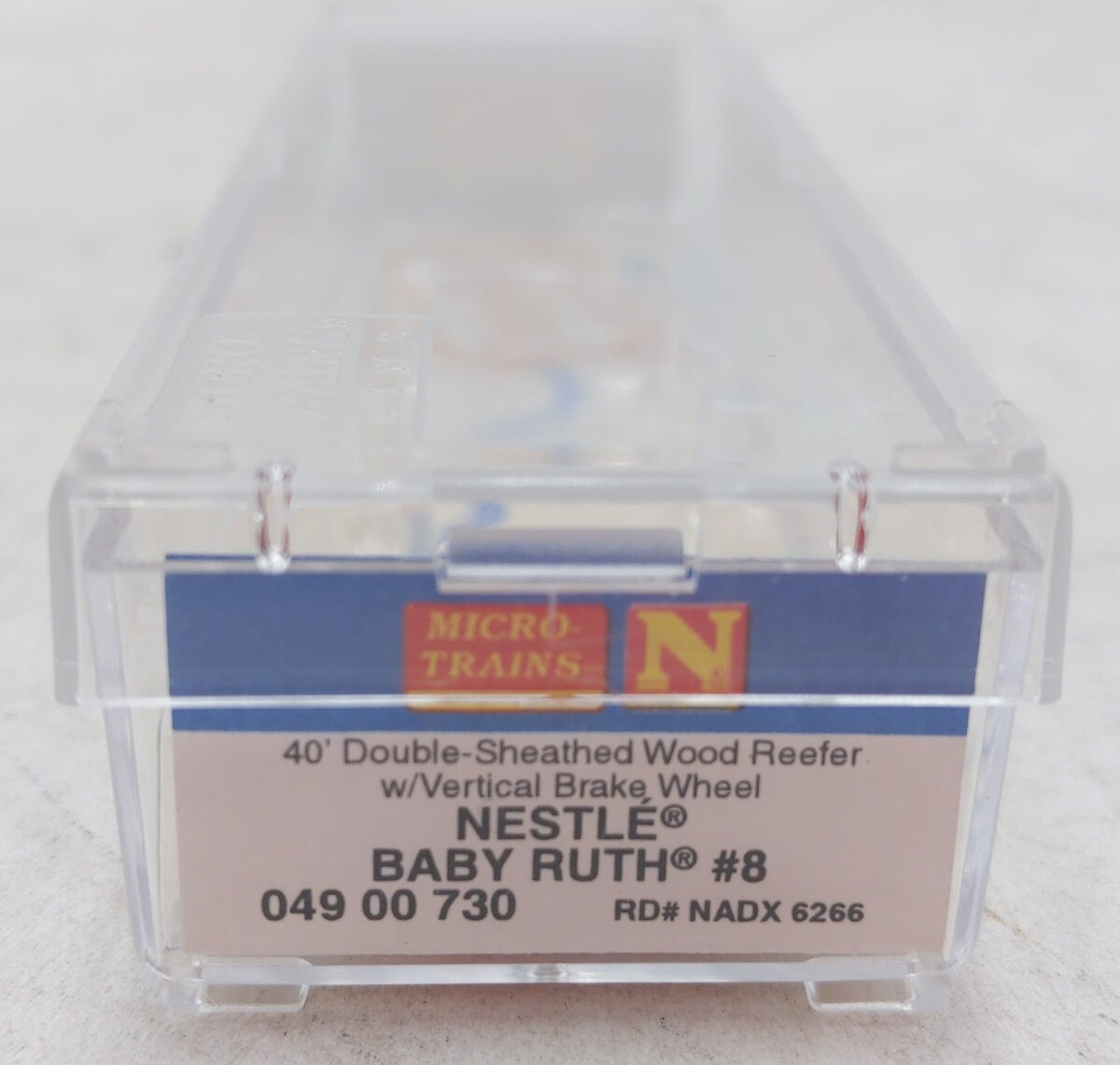 Micro-Trains 04900730 N Baby Ruth Candy 40' Double Sheathed Wood Reefer #6266