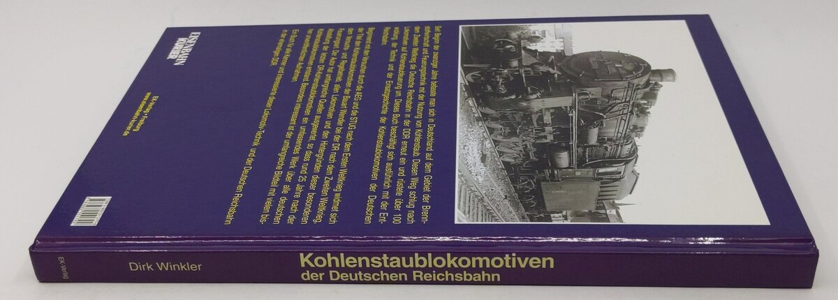 Kohlenstaublokomotiven der Deutschen Reichsbahn. Hardcover Book By Dirk Winkler LN